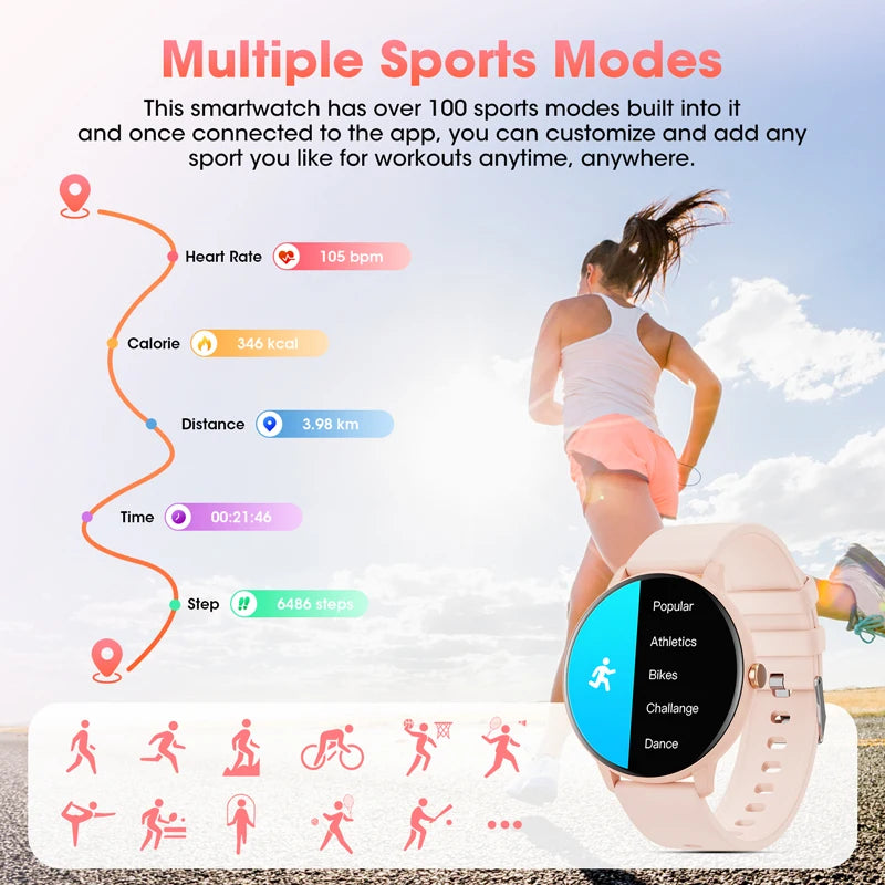 Montre connectée sport & santé — Suivi complet | Novatek Studio