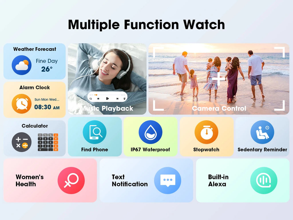 Montre connectée sport & santé — Suivi complet | Novatek Studio