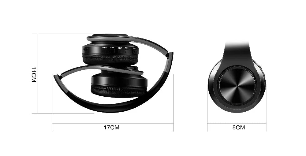 Casque Bluetooth 5.3 — 20H Autonomie, FM Radio, Micro HD & Mousse Mémoire | Novatek Studio
