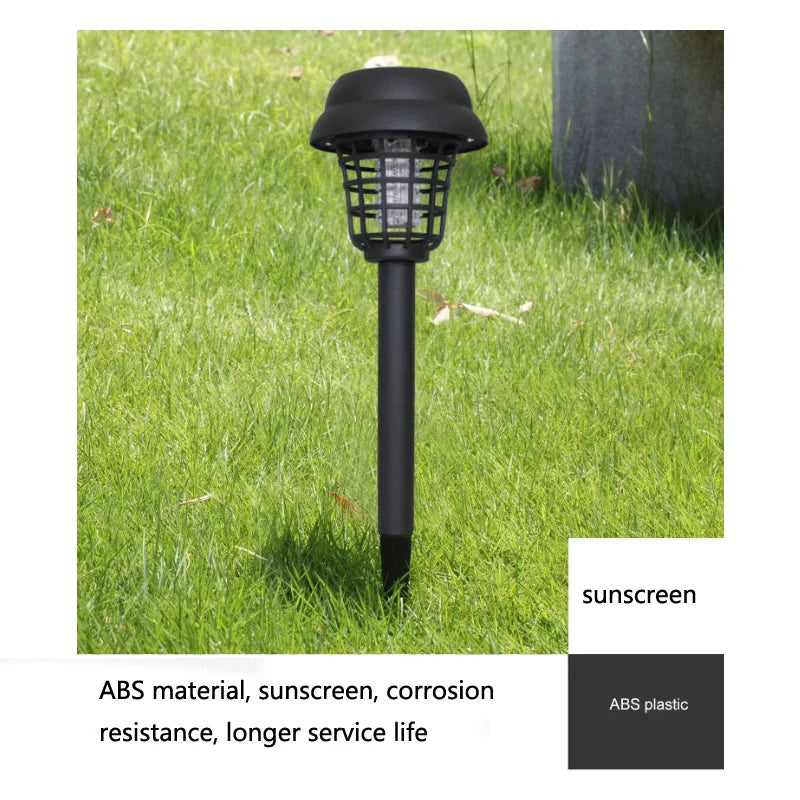 Lampe Solaire Anti-Moustiques UV — Waterproof, LED Décoratif, Jardin & Camping | Novatek Studio
