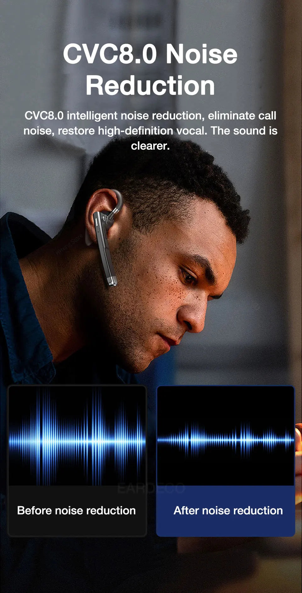 Écouteurs TWS Bluetooth 5.1 — Waterproof, 108dB HiFi, Micro HD & Boîtier USB-C | Novatek Studio