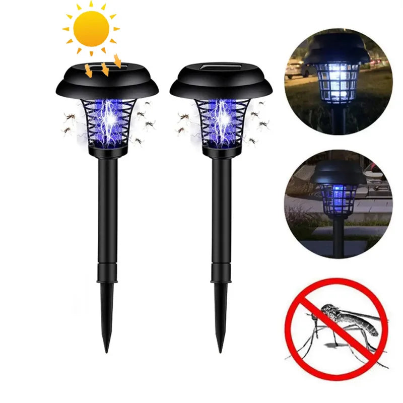 Lampe Solaire Anti-Moustiques UV — Waterproof, LED Décoratif, Jardin & Camping | Novatek Studio