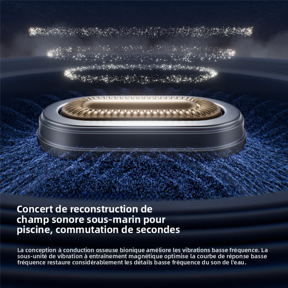 Écouteurs à Conduction Osseuse Sanag B33S — IPX8 Natation, 32Go & Bluetooth 5.3 | Novatek Studio