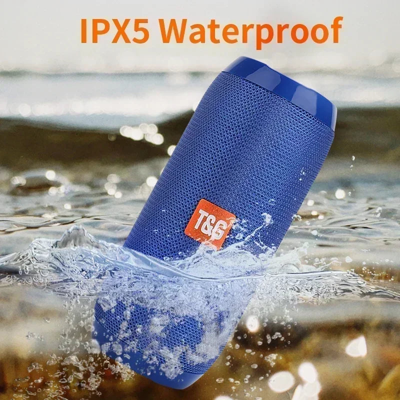 Enceinte Bluetooth Portable T&G — 10W Waterproof IPX5, FM Radio & 10H Autonomie | Novatek Studio
