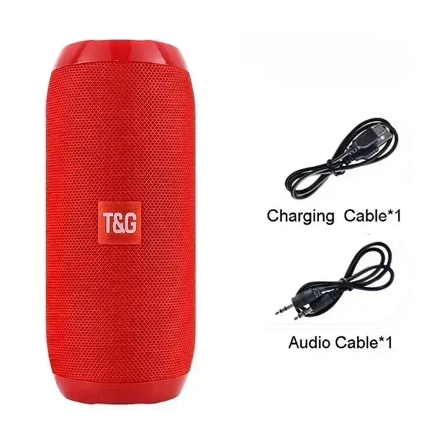 Enceinte Bluetooth Portable T&G — 10W Waterproof IPX5, FM Radio & 10H Autonomie | Novatek Studio
