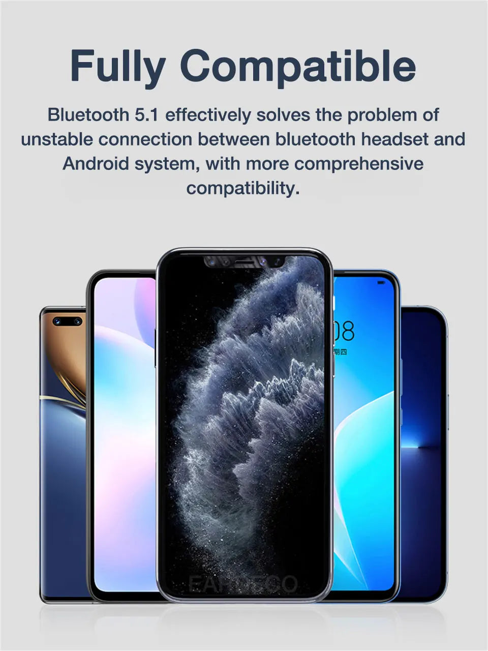 Écouteurs TWS Bluetooth 5.1 — Waterproof, 108dB HiFi, Micro HD & Boîtier USB-C | Novatek Studio