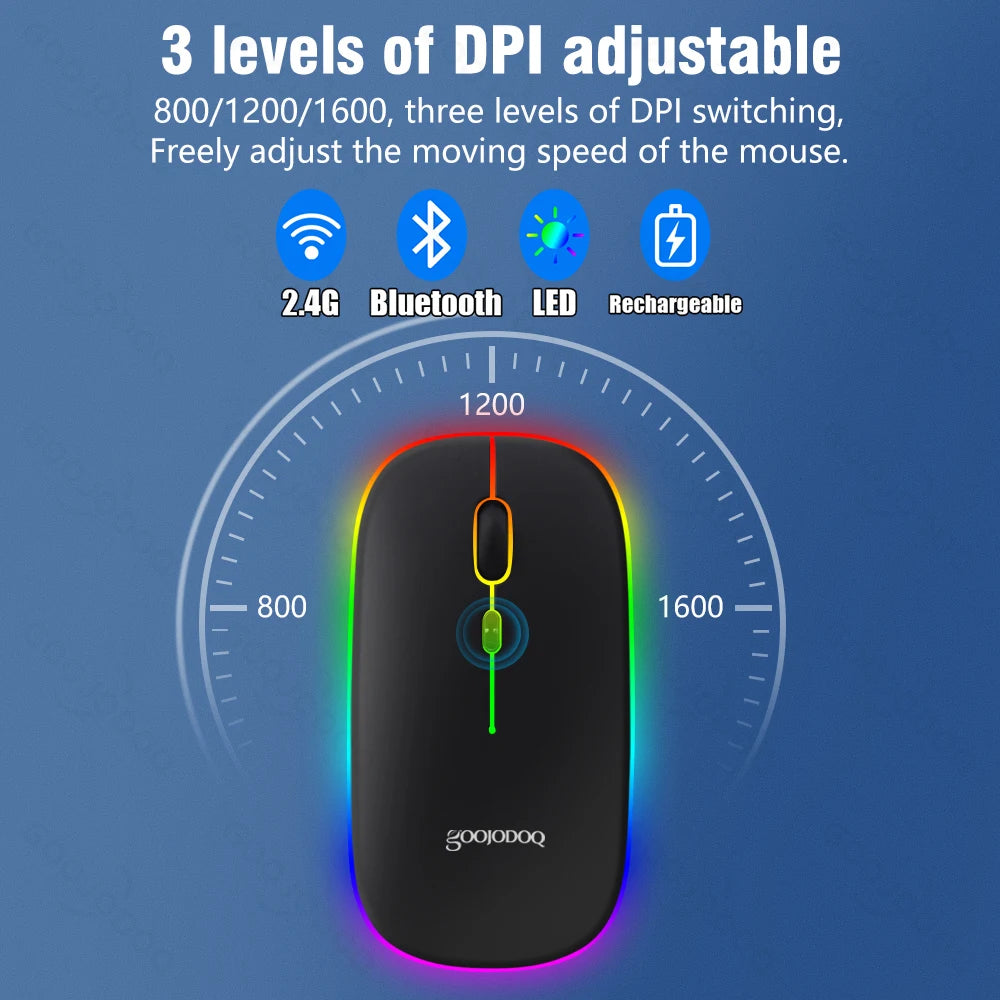 Clavier Bluetooth Mini RGB 10" — Rétroéclairé, Rechargeable & Compatible Tablette/PC | Novatek Studio