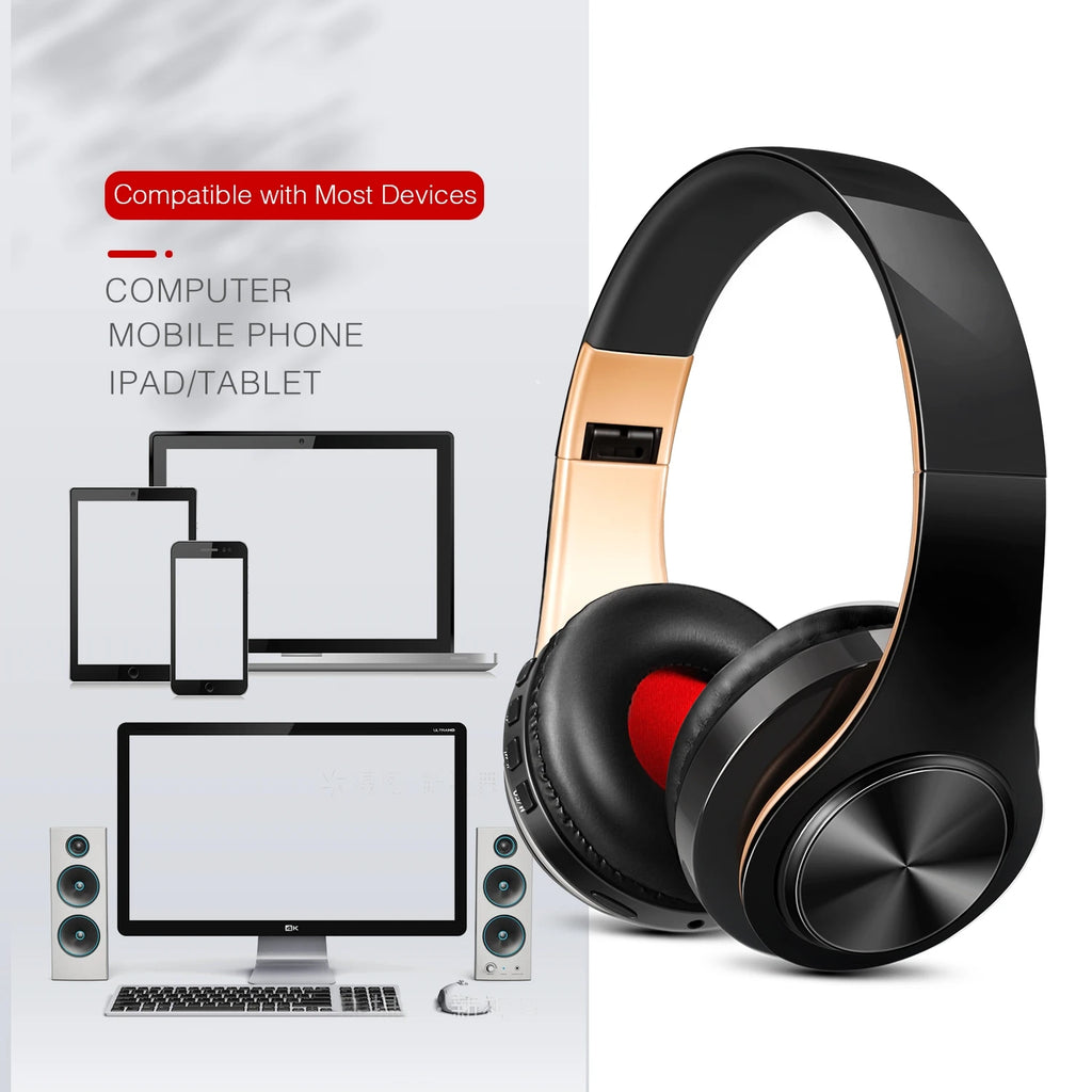 Casque Bluetooth 5.3 — 20H Autonomie, FM Radio, Micro HD & Mousse Mémoire | Novatek Studio