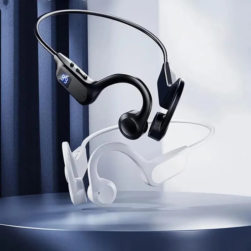 Écouteurs Conduction Osseuse Bluetooth 5.2 — 32H, ANC, Waterproof & Sport | Novatek Studio