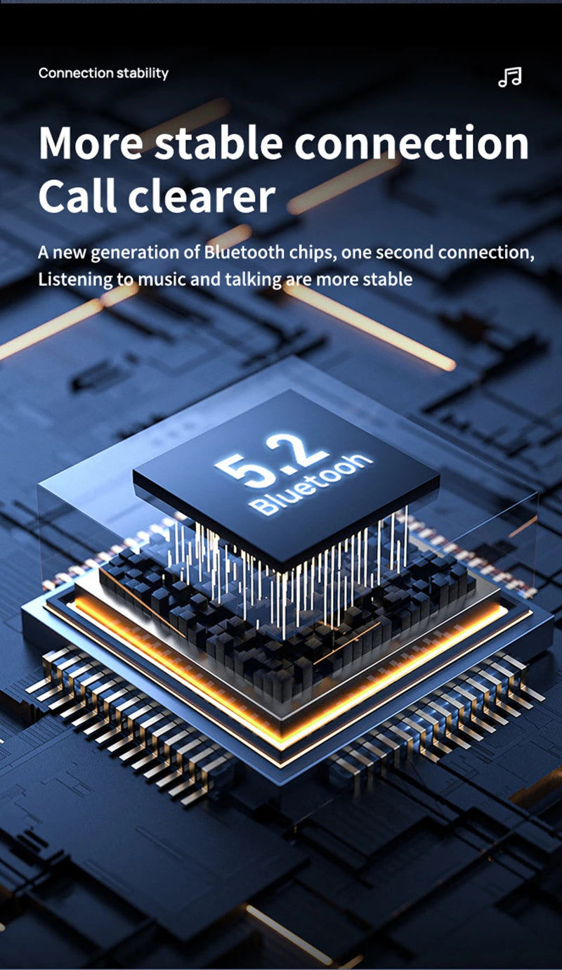 Écouteurs Conduction Osseuse Bluetooth 5.2 — 32H, ANC, Waterproof & Sport | Novatek Studio