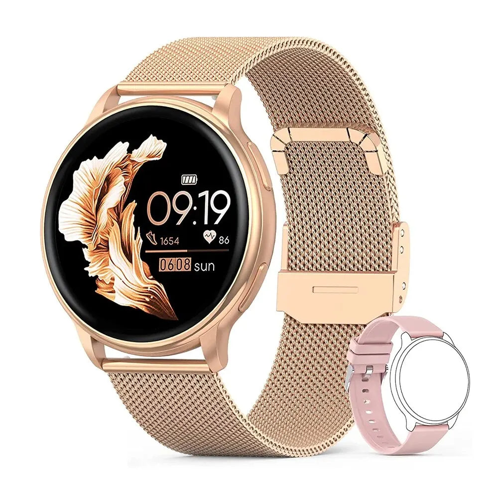 Smartwatch MEVADEN — Appels BT, Santé, 5 Jours & Cadrans Personnalisables | Novatek Studio