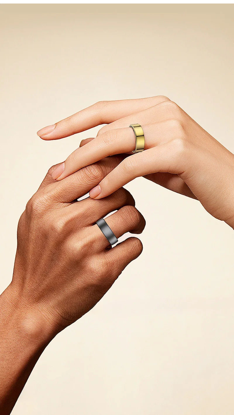 Bague Connectée Uhoofit R10 — Santé, Sommeil, IP68 5ATM & Multi-Sport | Novatek Studio