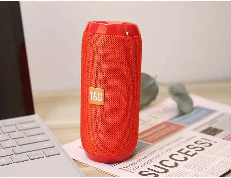 Enceinte Bluetooth Portable T&G — 10W Waterproof IPX5, FM Radio & 10H Autonomie | Novatek Studio