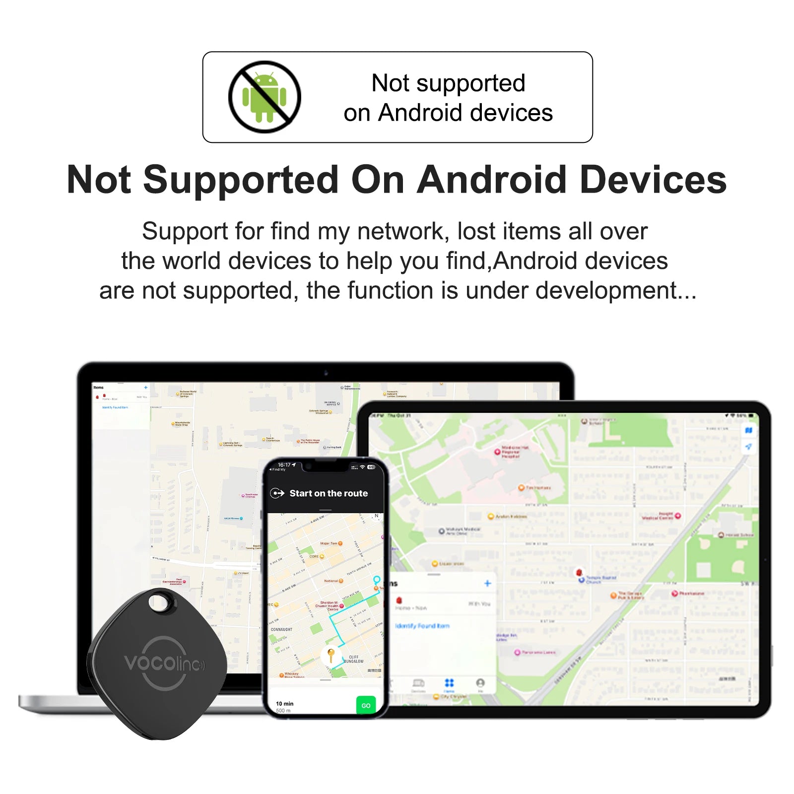 Traceur Bluetooth Anti-Perte VOCOlinc — Clés, Portefeuille & Sac | Novatek Studio
