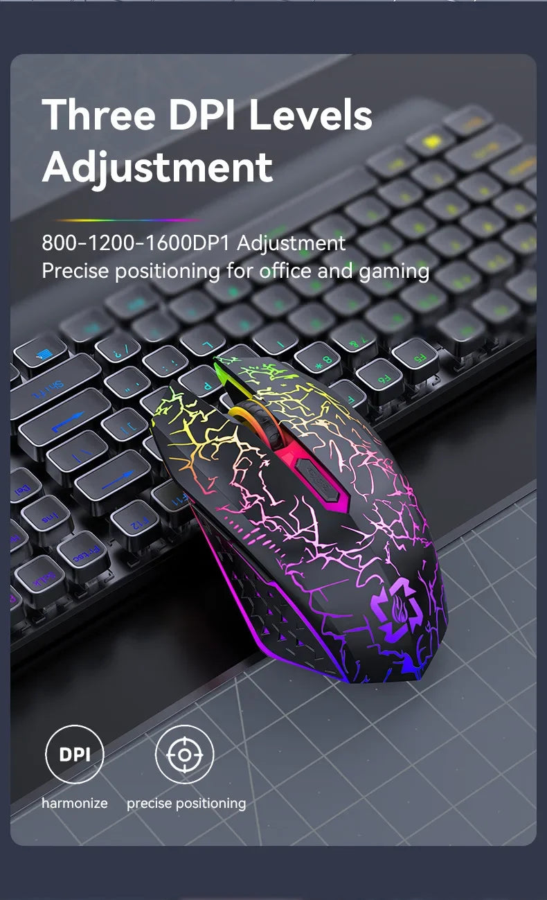 Souris Gaming Sans Fil Bluetooth 5.2 & 2.4GHz — 90H Autonomie, 3 DPI & USB-C | Novatek Studio