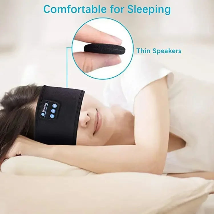 Bandeau Sommeil Bluetooth 5.0 — Écouteurs Intégrés, Masque Yeux & Sport | Novatek Studio