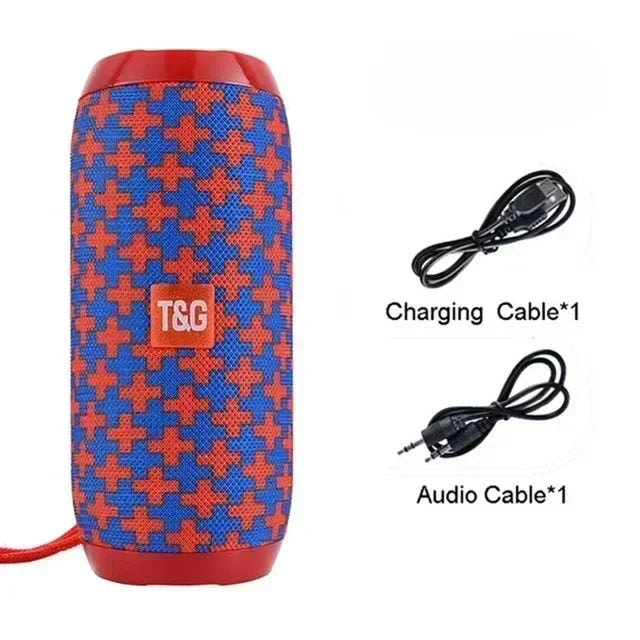 Enceinte Bluetooth Portable T&G — 10W Waterproof IPX5, FM Radio & 10H Autonomie | Novatek Studio
