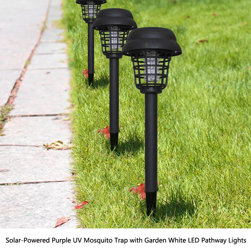 Lampe Solaire Anti-Moustiques UV — Waterproof, LED Décoratif, Jardin & Camping | Novatek Studio