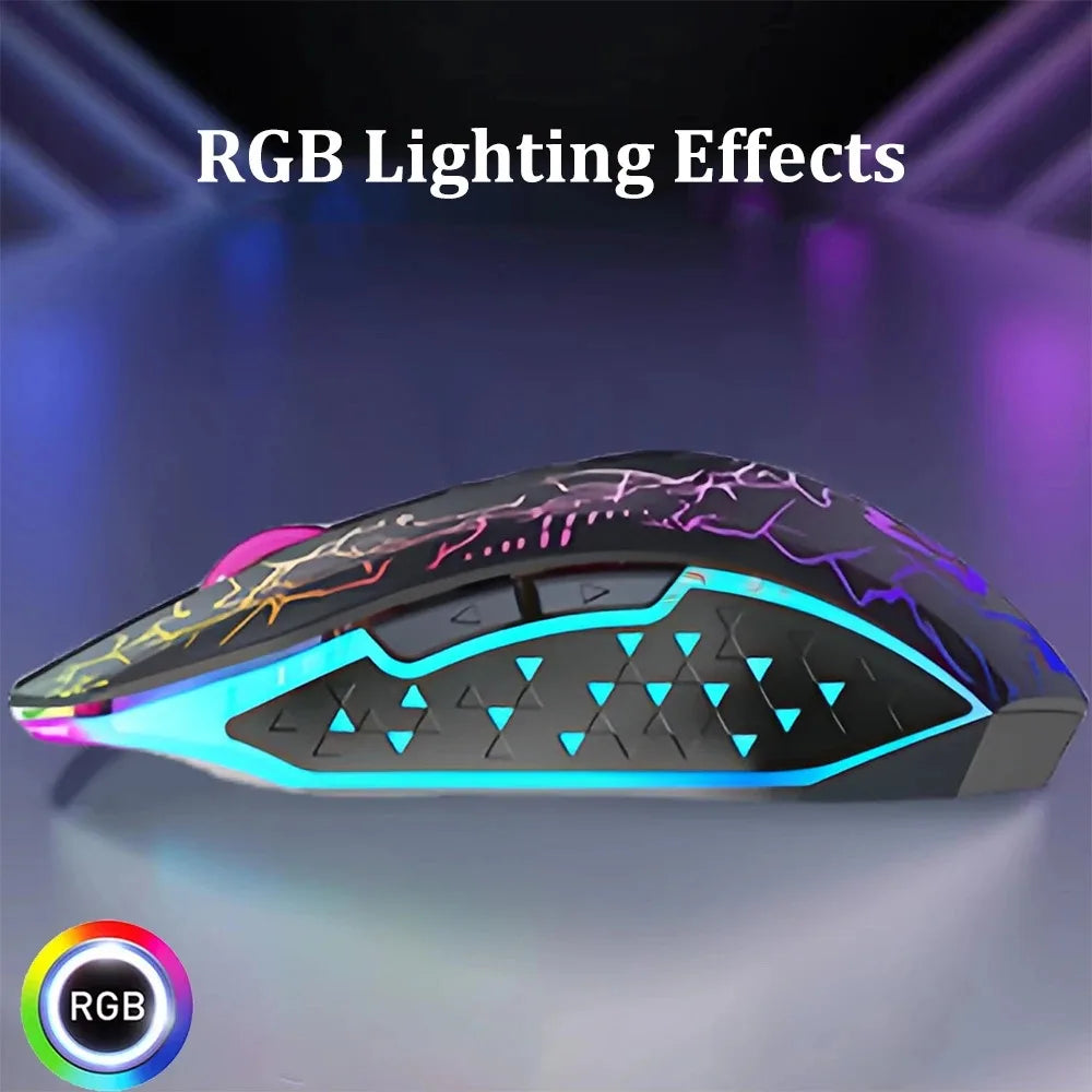 Souris Gaming Sans Fil Bluetooth 5.2 & 2.4GHz — 90H Autonomie, 3 DPI & USB-C | Novatek Studio