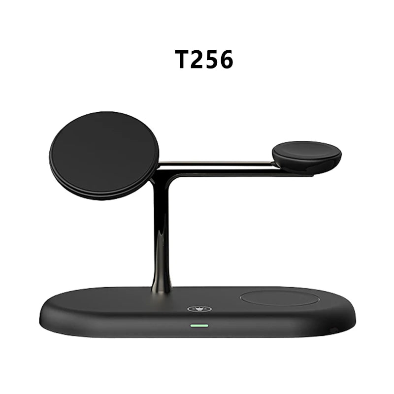 Station de Charge Sans Fil 3 en 1 — iPhone, Apple Watch & AirPods 15W Rapide | Novatek Studio