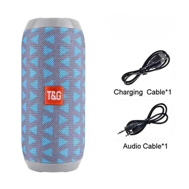 Enceinte Bluetooth Portable T&G — 10W Waterproof IPX5, FM Radio & 10H Autonomie | Novatek Studio