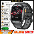Smartwatch Militaire GPS 2.01" AMOLED — Boussole, Altimètre, Appels & 9 Jours | Novatek Studio