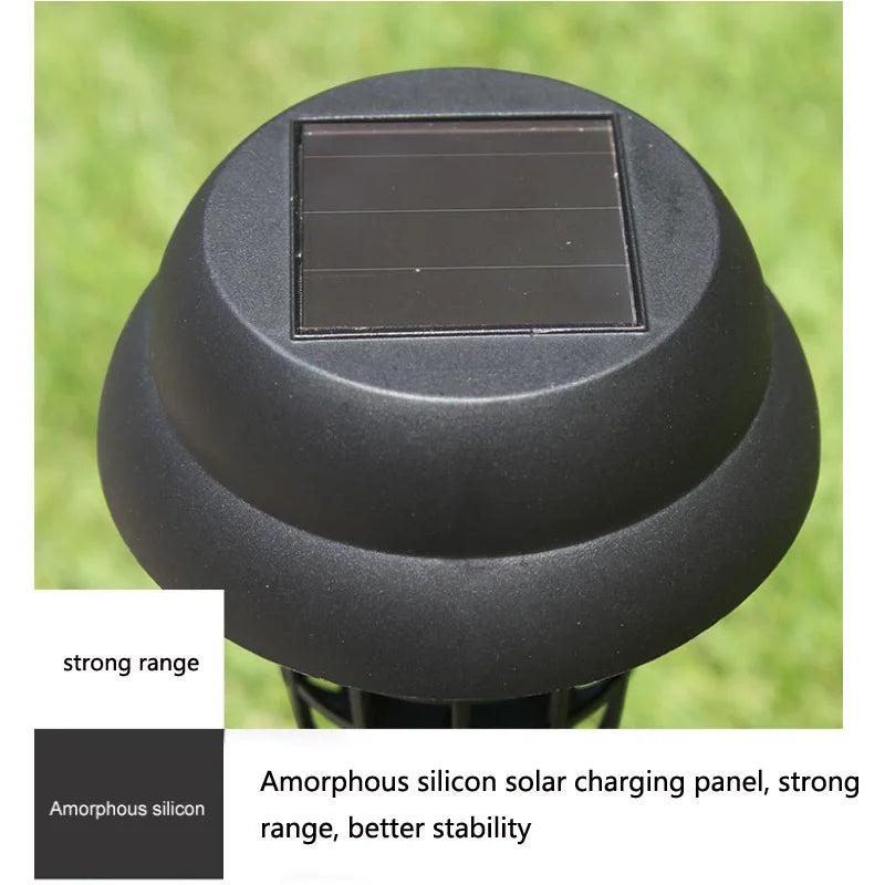 Lampe Solaire Anti-Moustiques UV — Waterproof, LED Décoratif, Jardin & Camping | Novatek Studio