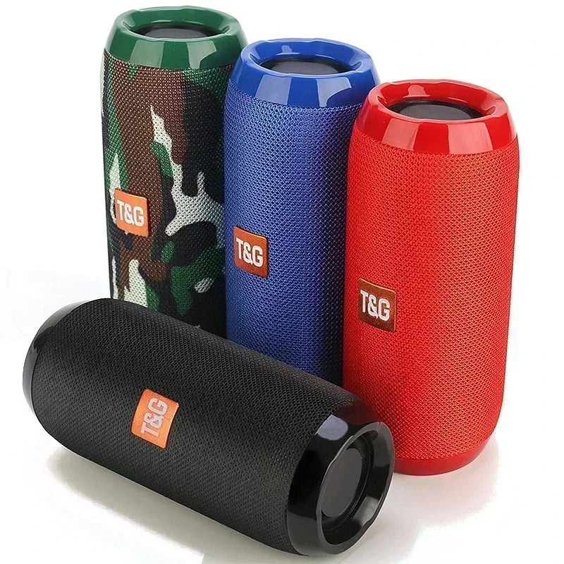 Enceinte Bluetooth Portable T&G — 10W Waterproof IPX5, FM Radio & 10H Autonomie | Novatek Studio