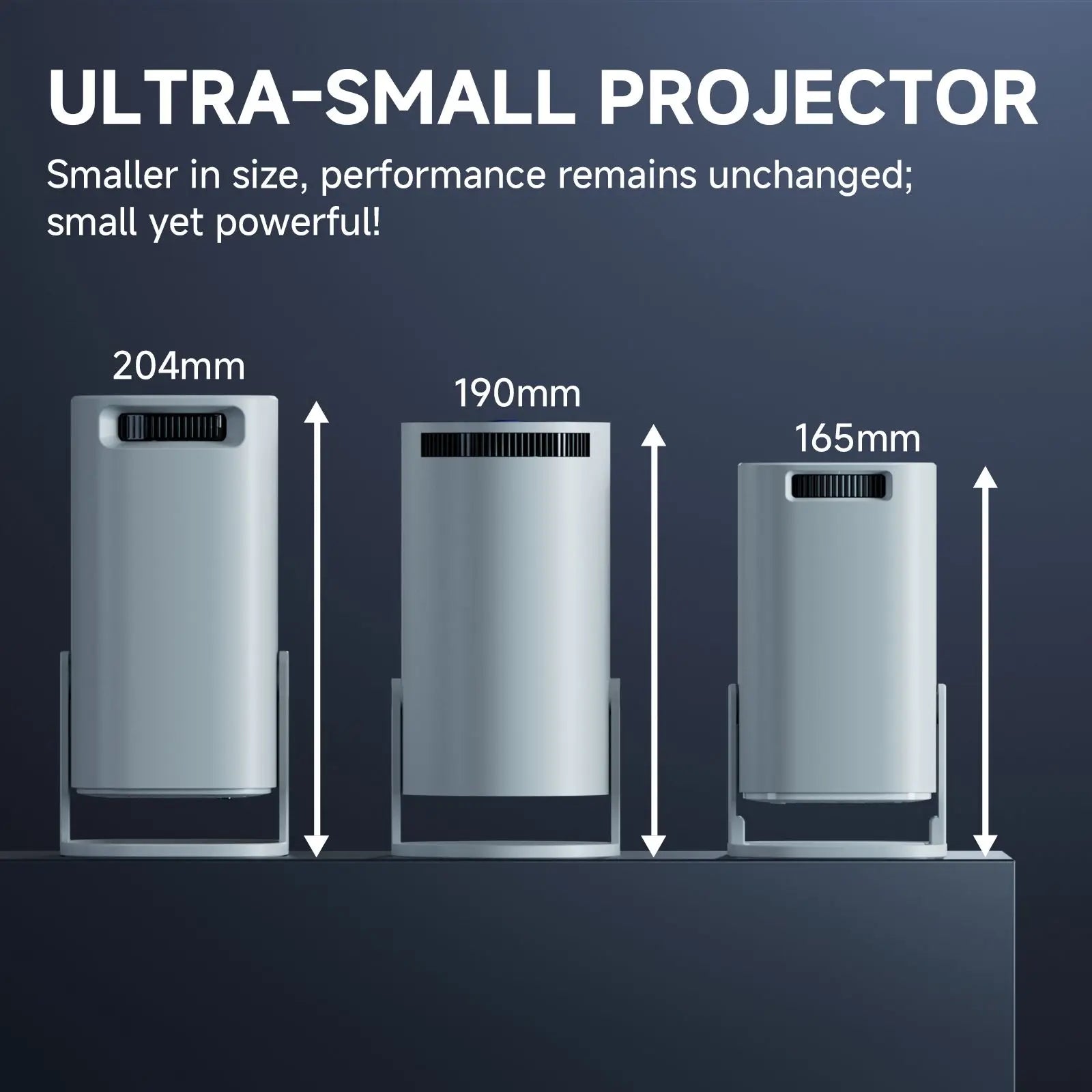 Vidéoprojecteur Portable Topsion HD 720p — 180 ANSI, Android, Bluetooth & 120 Pouces | Novatek Studio