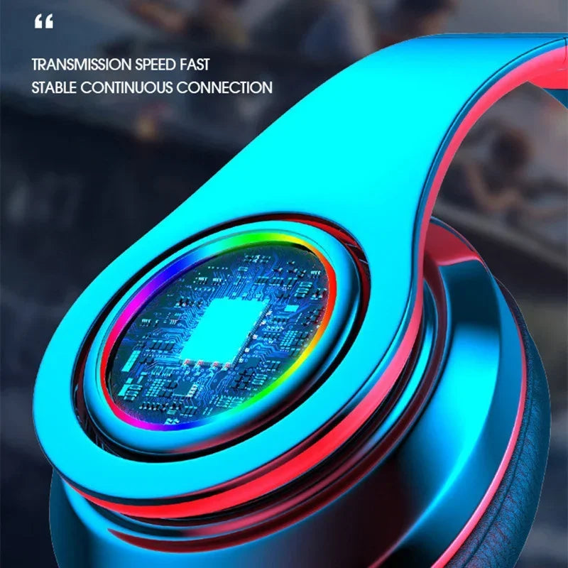 Casque Bluetooth 5.0 Pliable — ANC, 8H, FM Radio, Carte TF & Mousse Mémoire | Novatek Studio