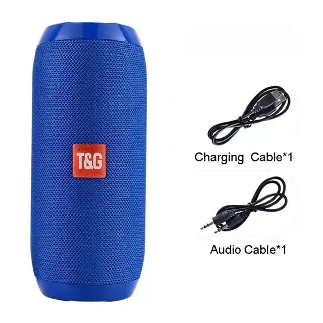 Enceinte Bluetooth Portable T&G — 10W Waterproof IPX5, FM Radio & 10H Autonomie | Novatek Studio