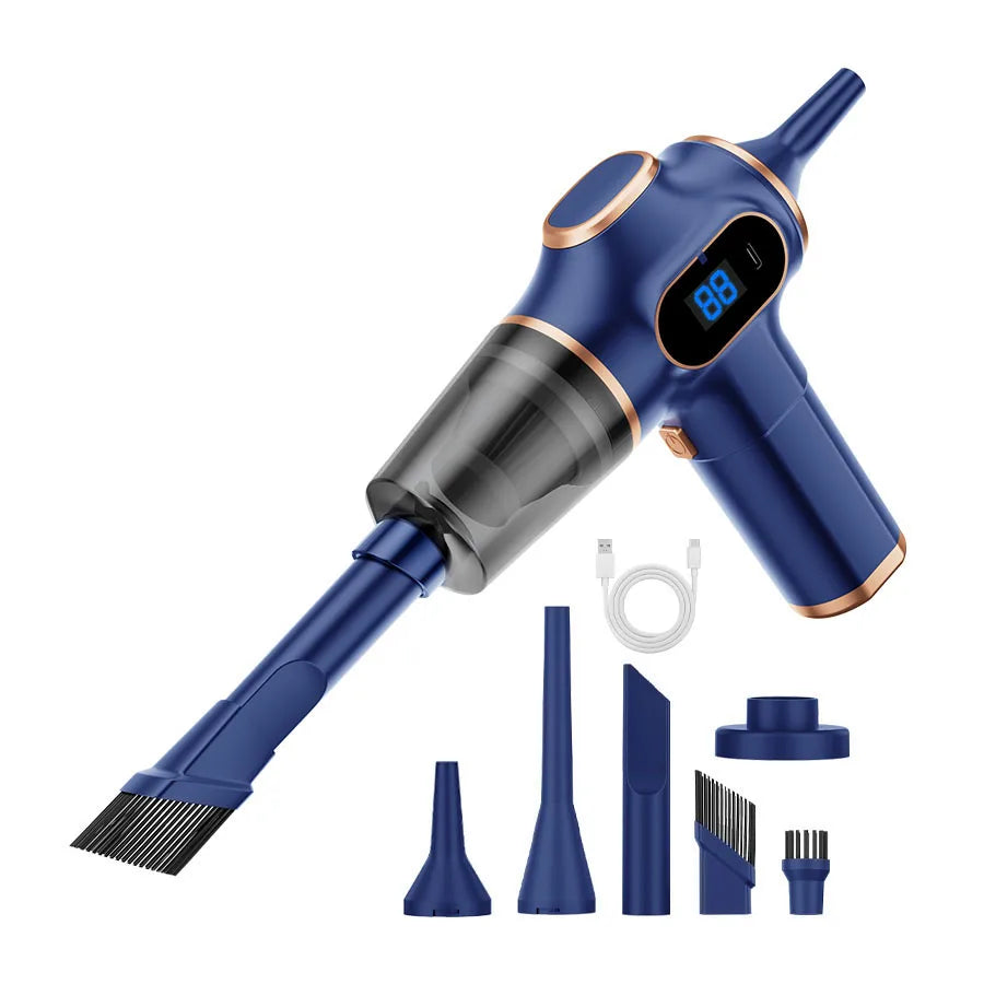 Aspirateur Sans Fil Portable 95000PA — Voiture, Canapé & Bureau | Novatek Studio